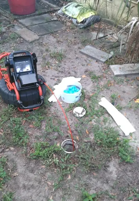 Sewer inspection in North Port, FL