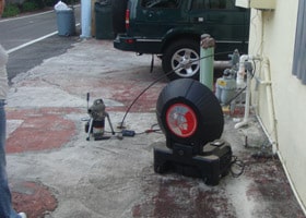 Sewer camera inspection in Palm Beach County, FL